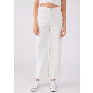 NWT Urban Outfitters BDG High & Wide Corduroy Pant Cream